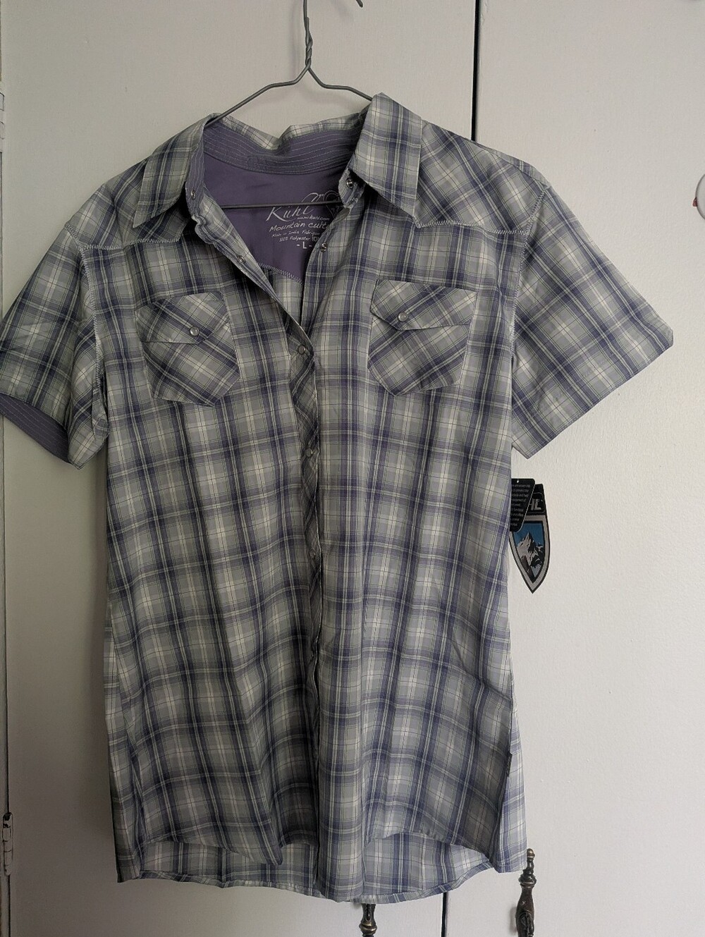 NWT Kuhl Rustler Women's Large Short Sleeve Shirt